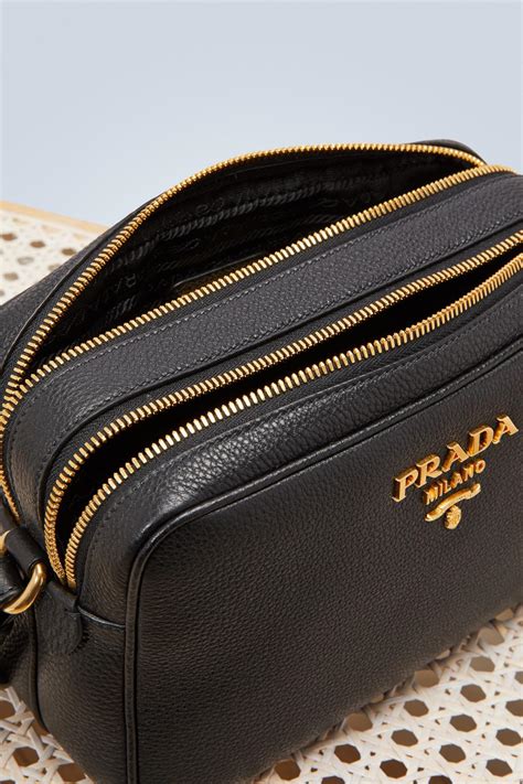 prada black camera bag